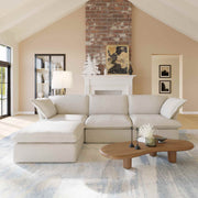 Divano Modular Sofa-Three Seats with 1 Ottoman