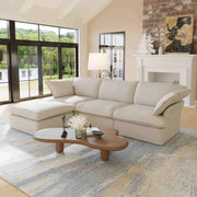 Divano Modular Sofa-Three Seats with 1 Ottoman