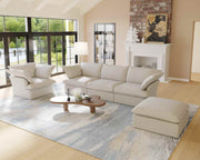 Divano Modular Sofa-Three Seats with 1 Ottoman