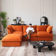Divano Velvet Modular Sofa L-Shaped Sofa