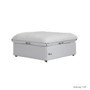 Cloud modular Section Sofa-Ottoman