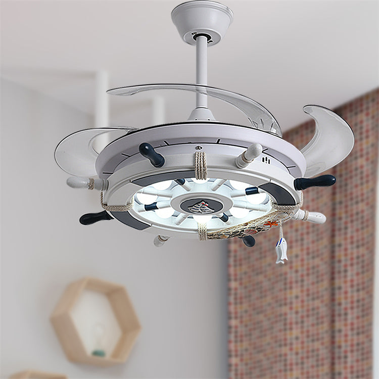 Rudder Ceiling Lighting with Chandelier