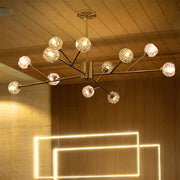 Pendant lights with 12-lights