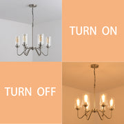 6-Light Cluster Morden Livingroom Ceiling Pendant
