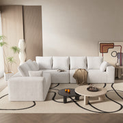 Modern L-Shaped Sectional Sofa for Living Room Bedroom
