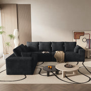Modern L-Shaped Sectional Sofa for Living Room Bedroom