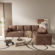 Modern L-Shaped Sectional Sofa for Living Room Bedroom