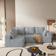 Modern L-Shaped Sectional Sofa for Living Room Bedroom