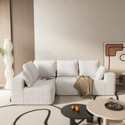 Modern L-Shaped Sectional Sofa for Living Room Bedroom