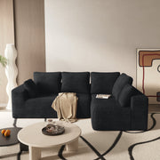 Modern L-Shaped Sectional Sofa for Living Room Bedroom