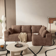 Modern L-Shaped Sectional Sofa for Living Room Bedroom