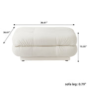 Dolce Modular Sofa | Single Ottoman