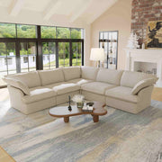 Divano Modular Sofa-Four Seats with 1 Corner