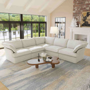 Divano Modular Sofa-Four Seats with 1 Corner