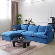 Divano Velvet Modular Sofa L-Shaped Sofa