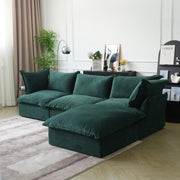 Divano Velvet Modular Sofa L-Shaped Sofa