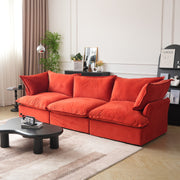 Divano Velvet Modular Sofa-Three Seats