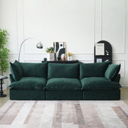 Divano Velvet Modular Sofa-Three Seats