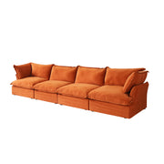 Divano Velvet Modular Sofa 4-Seater