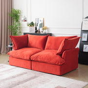 Divano Velvet Modular Sofa-Loveseat