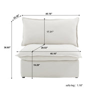 Divano Modular Sofa-Middle Seat