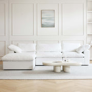 Cloud modular Section Sofa-3 Seats with One Ottoman