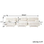 Dolce Modular Sofa | 3-Seater