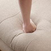 Dolce Modular Sofa | Loveseat With 1 Ottoman