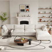 Modular Sectional Sofa, Plush Deep Seat Cloud Sofa Couch