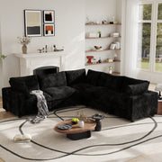 Modular Sectional Sofa, Plush Deep Seat Cloud Sofa Couch