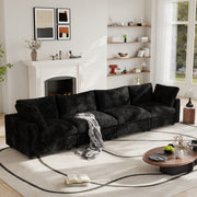 Modular Sectional Sofa, Plush Deep Seat Cloud Sofa Couch