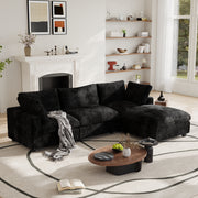 Modular Sectional Sofa, Plush Deep Seat Cloud Sofa Couch