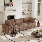 Modular Sectional Sofa, Plush Deep Seat Cloud Sofa Couch