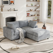 Modular Sectional Sofa, Plush Deep Seat Cloud Sofa Couch