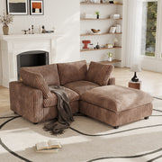 Modular Sectional Sofa, Plush Deep Seat Cloud Sofa Couch