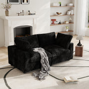 Modular Sectional Sofa, Plush Deep Seat Cloud Sofa Couch