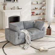 Modular Sectional Sofa, Plush Deep Seat Cloud Sofa Couch