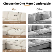 Modular Sectional Sofa, Cloud Couches for Living Room