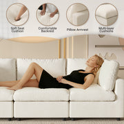 Modular Sectional Sofa, Cloud Couches for Living Room