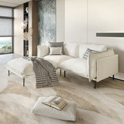 Sectional Sofa with High Sofa Legs