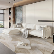 Sectional Sofa with High Sofa Legs