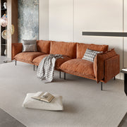 Sectional Sofa with High Sofa Legs