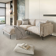 Sectional Sofa with High Sofa Legs