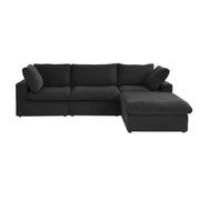 Cloud modular Section Sofa-3 Seats with One Ottoman