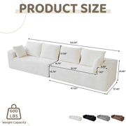 Modern L-Shaped Sectional Sofa for Living Room Bedroom