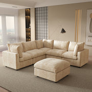 Modular Sectional Sofa, Cloud Couches for Living Room