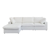Cloud modular Section Sofa-3 Seats with One Ottoman