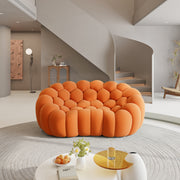 Bubble Couch Modern, Oversized Curved Couches, Lazy Floor Sofa