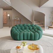 Bubble Couch Modern, Oversized Curved Couches, Lazy Floor Sofa