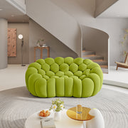 Bubble Couch Modern, Oversized Curved Couches, Lazy Floor Sofa